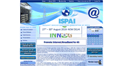 Desktop Screenshot of ispai.in